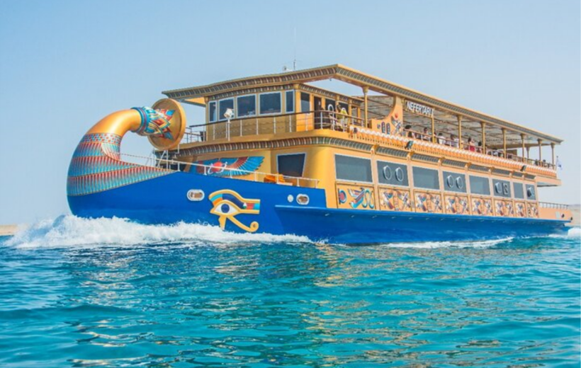 Nefertari Seascope boat Marsa alam Lunch Trip