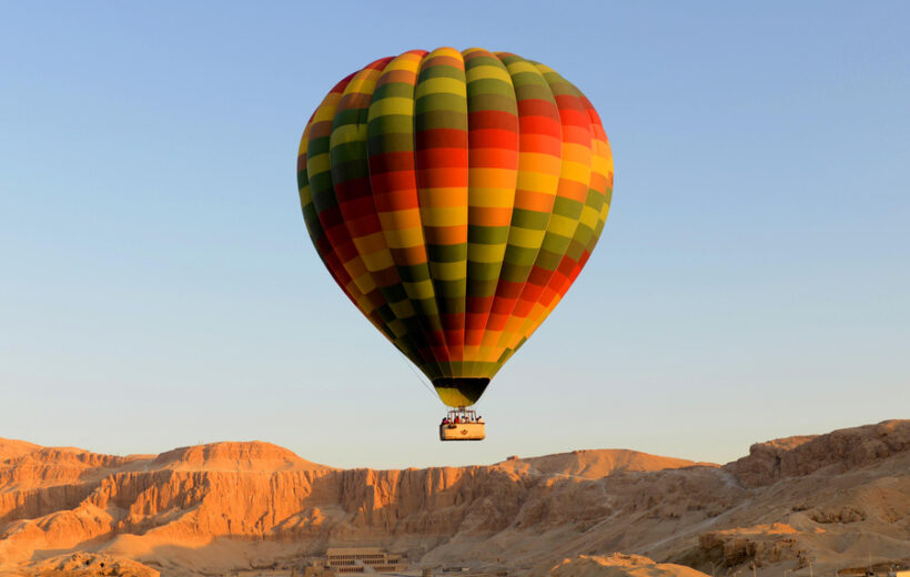Hot Air Balloon Ride in Luxor, Egypt